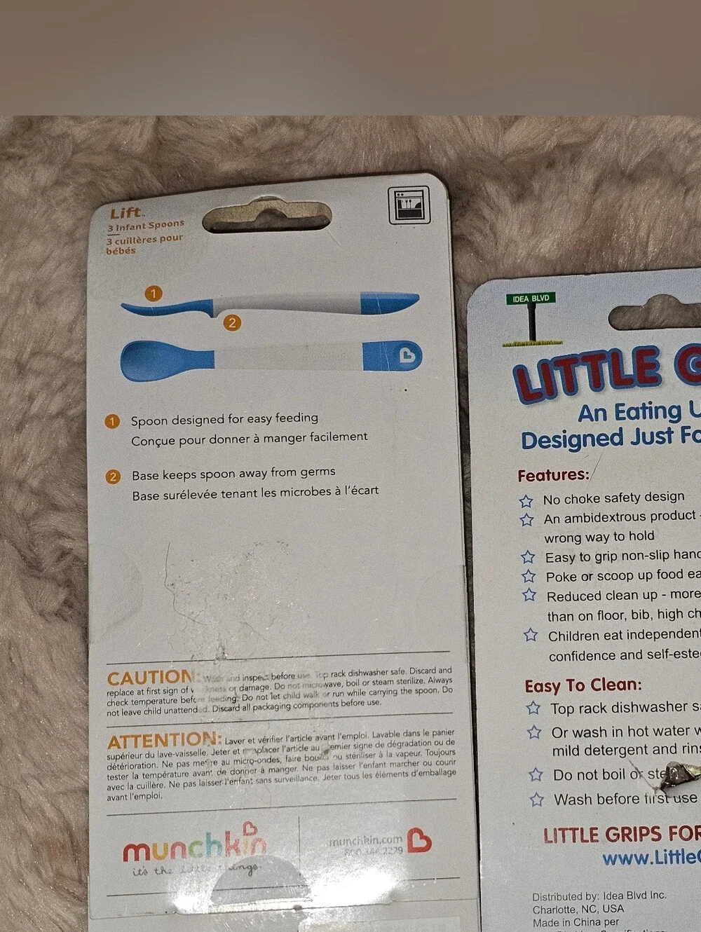 Bella Tunno Green 'Friyay' Silicone Bib, Freeze Pops, & Utensils Lot